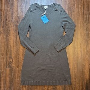 Market & Spruce Long Sleeve Sweater Dress